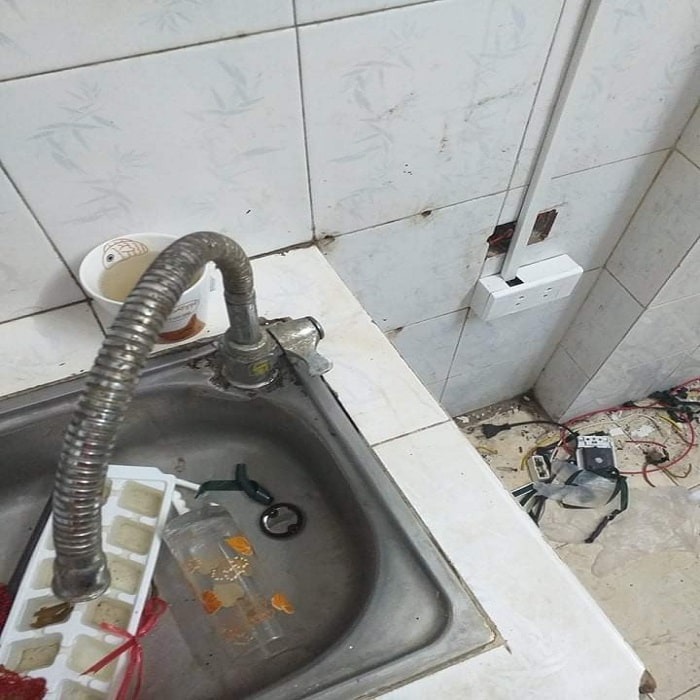 Dò tìm rò rỉ nước nhà vệ sinh tại Thái Bình