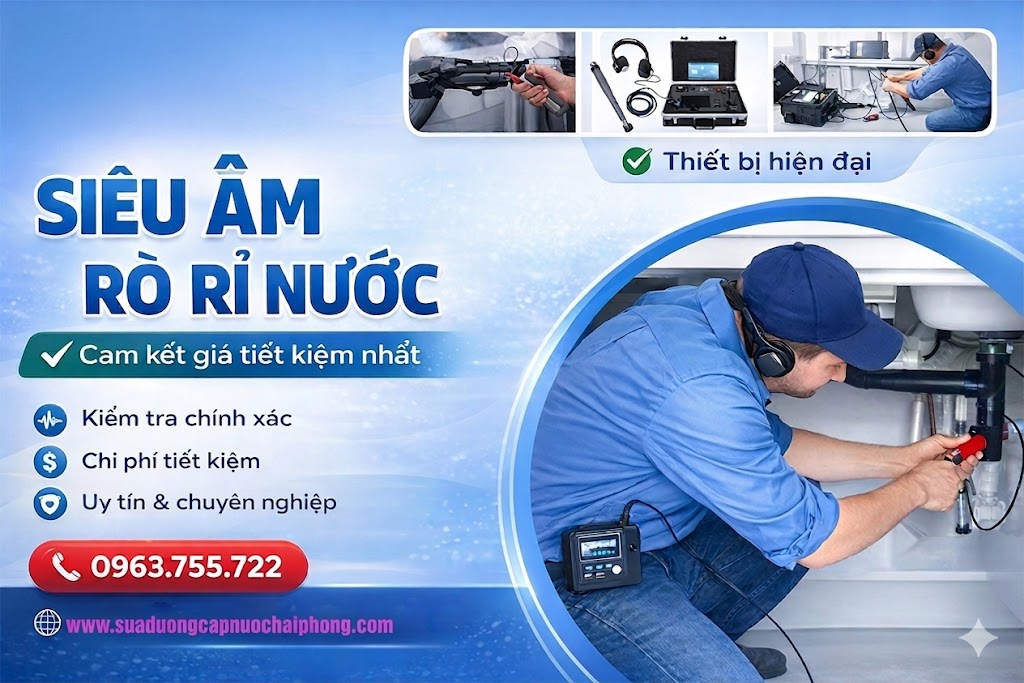 Siêu Âm Đường Ống Nước Hải Phòng – Giải Pháp Phát Hiện Rò Rỉ Không Đục Phá Hiệu Quả